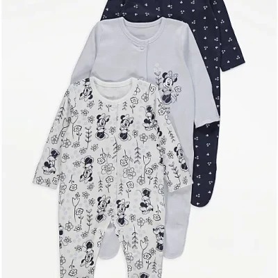 Poppy Floral Leggings 3 Pack, Baby, George at ASDA